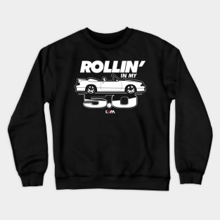 Rollin' in My 5.0 Foxbody Ford Mustang Crewneck Sweatshirt